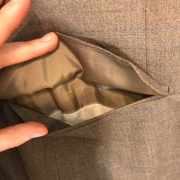 Pal Zileri Italian Made Brown Wool Tweed Suit Set - Picture 9 of 16